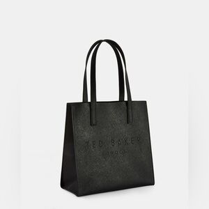 NWT Ted Baker seacon crosshatch small icon bag in black